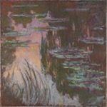 Monet: Water Lilies Setting Sun